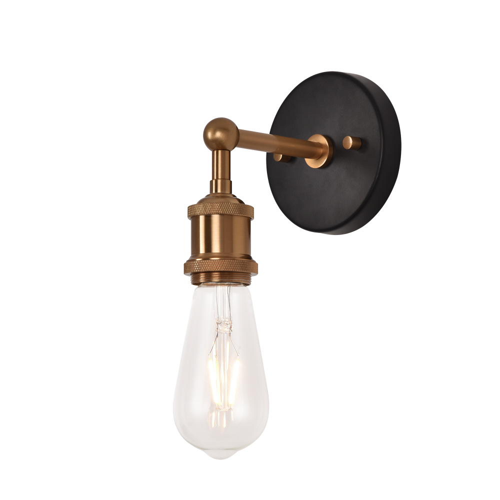 Bulstrode's Workshop Aged Gold Brass Wall Sconce
