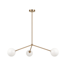 Matteo Lighting C81703AGOP - Novo Aged Gold Brass Pendant