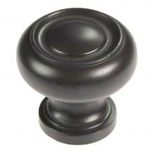 Hickory Hardware P3151-10B - Cottage Collection Knob 1-1/4'' Diameter Oil-Rubbed Bronze Finish