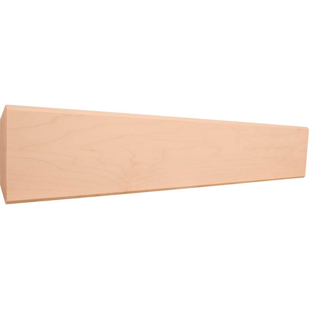3/4'' D x 4'' H Poplar Shaker Crown Moulding