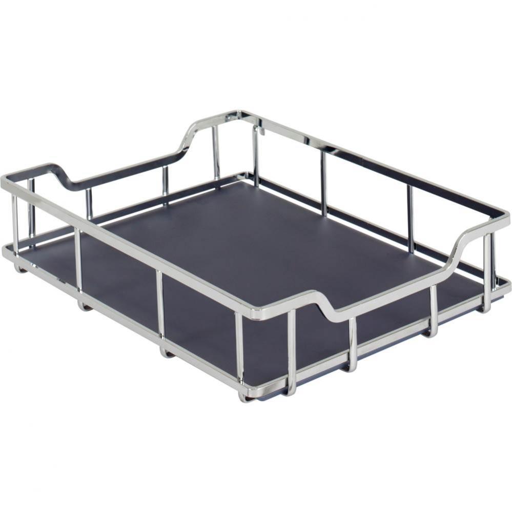 Extra Polished Chrome Baskets for 18'' STORAGE WITH STYLE  Blind Corner Organizer