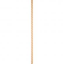 Hardware Resources RMH12OK-8 - Rope Moulding Half Round