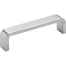 Hardware Resources 193-4BC - 4'' Center-to-Center Brushed Chrome Square Asher Cabinet Pull