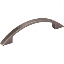 Hardware Resources 8004-BNBDL - 96 mm Center-to-Center Brushed Pewter Arched Somerset Cabinet Pull