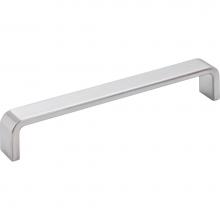 Hardware Resources 193-160BC - 160 mm Center-to-Center Brushed Chrome Square Asher Cabinet Pull