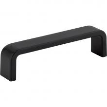 Hardware Resources 193-4MB - 4'' Center-to-Center Matte Black Square Asher Cabinet Pull
