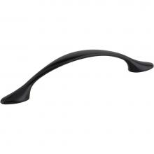 Hardware Resources 80814-MB - 96 mm Center-to-Center Matte Black Arched Somerset Cabinet Pull