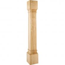 Hardware Resources P35-6-42-CH - 6'' W x 6'' D x 42'' H Cherry Square Post