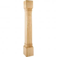 Hardware Resources P35-6-42-ALD - 6'' W x 6'' D x 42'' H Alder Square Post