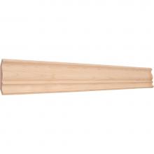 Hardware Resources SC1HMP - 3/4'' D x 3-1/4'' H Hard Maple Decorative Crown Moulding