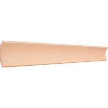 Hardware Resources COV-3-OK - 3/4'' D x 3'' H Oak Cove Crown Moulding