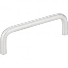 Hardware Resources S271-3.5BC - 3-1/2'' Center-to-Center Brushed Chrome Torino Cabinet Wire Pull