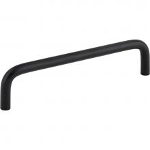 Hardware Resources S271-128MB - 128 mm Center-to-Center Matte Black Torino Cabinet Wire Pull