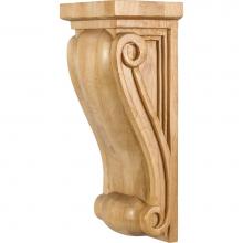 Hardware Resources COR17-2ALD - 5-1/2'' W x 5'' D x 14'' H Alder Neo Gothic Corbel