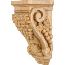 Hardware Resources CORAA-1ALD - 4-1/2'' W x 5'' D x 10'' H Alder Grape Corbel