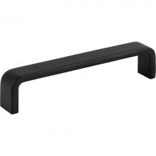 Hardware Resources 193-128MB - 128 mm Center-to-Center Matte Black Square Asher Cabinet Pull