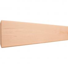 Hardware Resources SHA-5-HMP - 3/4'' D x 5'' H Hard Maple Shaker Crown Moulding