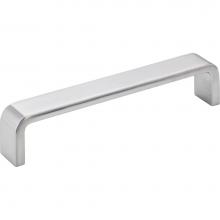 Hardware Resources 193-128BC - 128 mm Center-to-Center Brushed Chrome Square Asher Cabinet Pull