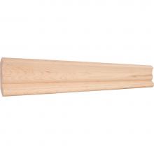 Hardware Resources SC2CH - 3/4'' D x 3-3/8'' H Cherry Standard Crown Moulding