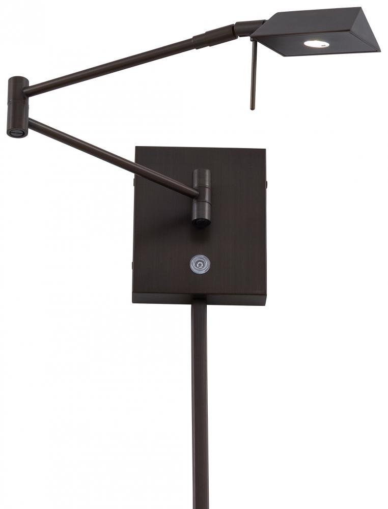 GEORGE'S READING ROOM - 1 LIGHT LED PHARMACY WALL LAMP